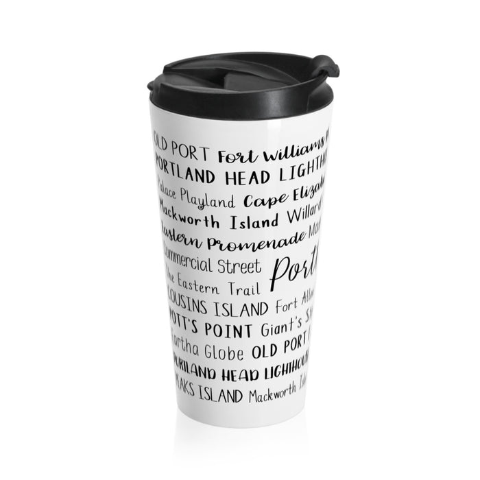 Portland, ME Travel Mug