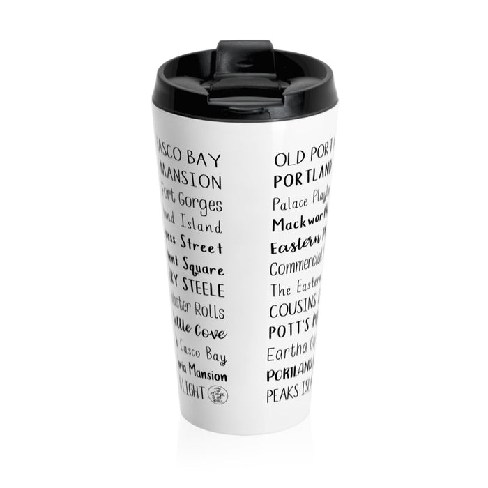 Portland, ME Travel Mug