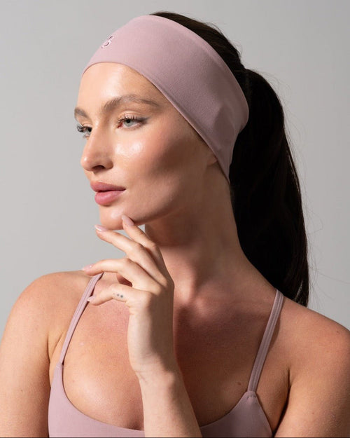 Poshknit Wide Headband - Rose Water