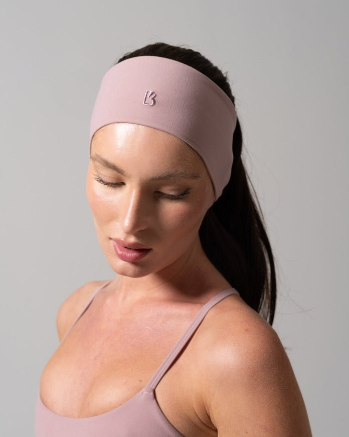Poshknit Wide Headband - Rose Water