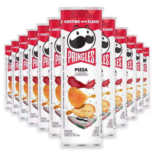 Pringles Pizza Flavored Potato Crisps - 5.5 oz - 14 Pack