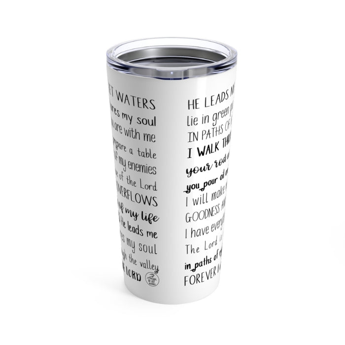 Psalm 23 Tumbler
