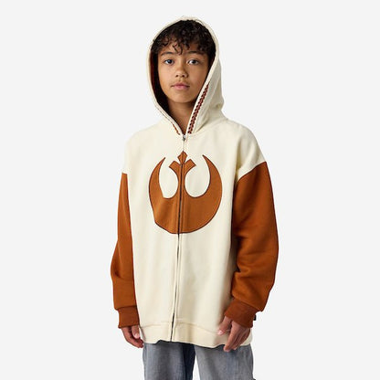 Rebels Of Alderaan Youth Zip-Up Hoodie - Heroes & Villains-Star Wars-Hoodie