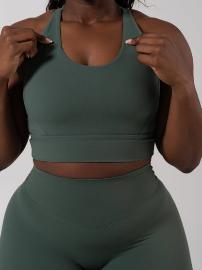 Rosa Sports Bra - Limon Pepino