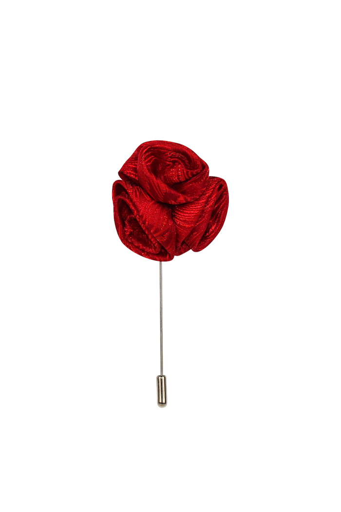 Rose Bouquet Flower Lapel Pin