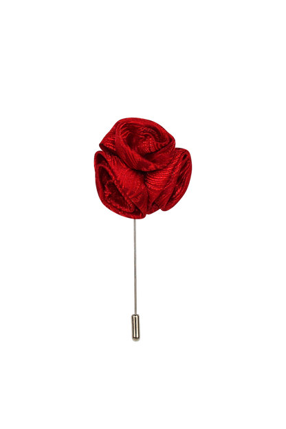 Rose Bouquet Flower Lapel Pin