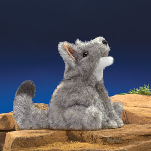 "Sale" Folkmanis - Wild Coyote Hand Puppet Plushie 3173