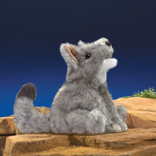 "Sale" Folkmanis - Wild Coyote Hand Puppet Plushie 3173