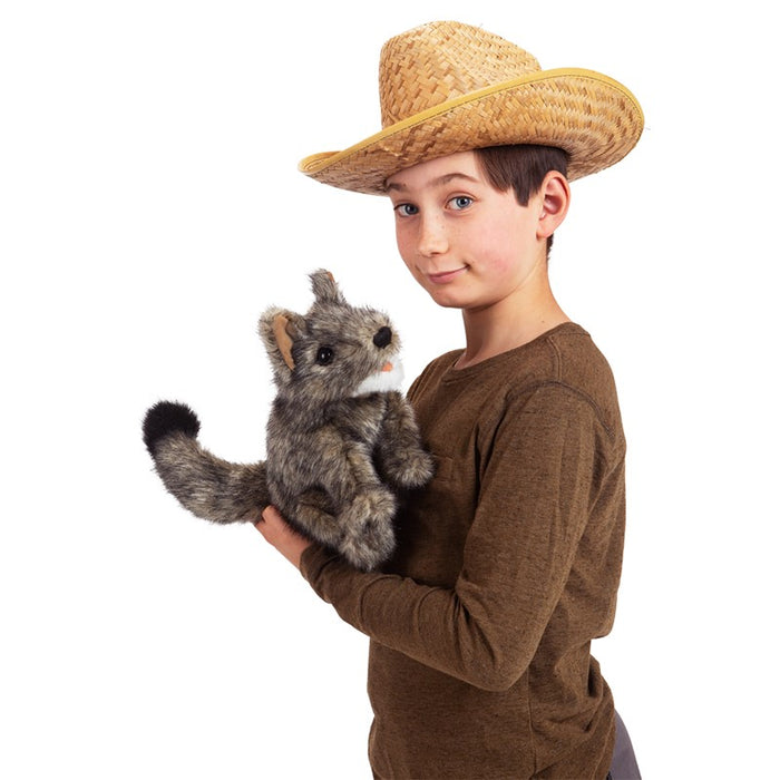 "Sale" Folkmanis - Wild Coyote Hand Puppet Plushie 3173