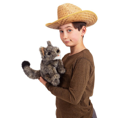 "Sale" Folkmanis - Wild Coyote Hand Puppet Plushie 3173