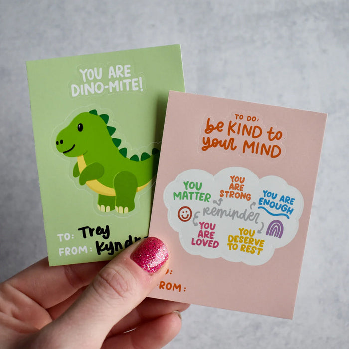 Sticker Gram Greeting Card（1 set/10 pcs）