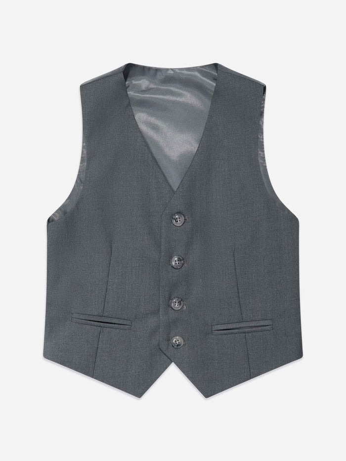 SUITLAB London Boys 7 Piece Suit Set in Grey