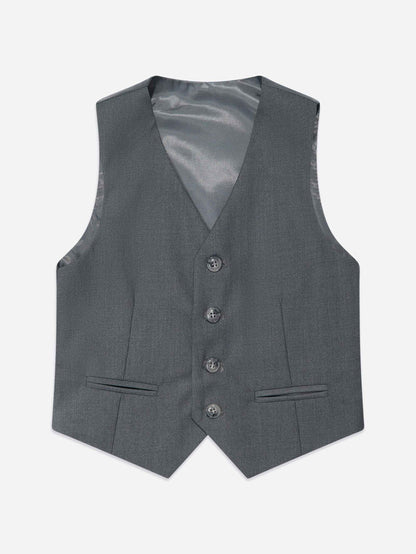 SUITLAB London Boys 7 Piece Suit Set in Grey