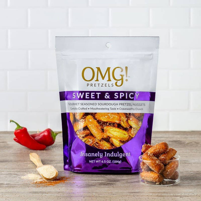 Sweet & Spicy Seasoned Sourdough Pretzel Nuggets 8oz