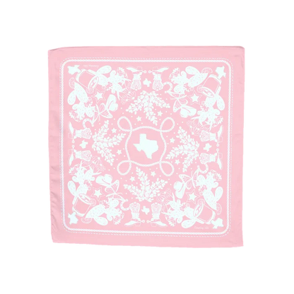 Texas Sun Embroidered Bandana, Assorted
