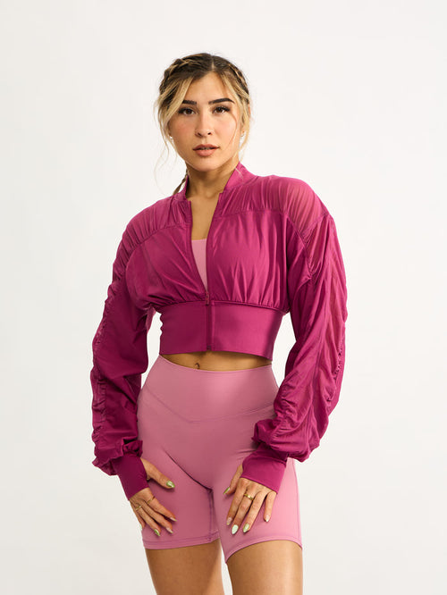 That Girl Jacket - Empire Rose