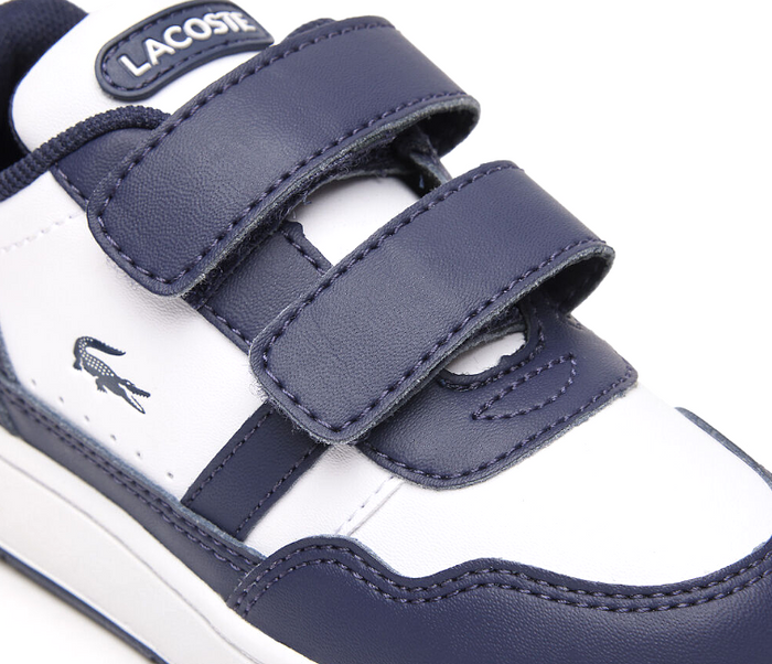 Toddlers Lacoste T-Clip 223 4 SUI (White/Navy)