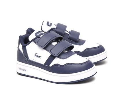 Toddlers Lacoste T-Clip 223 4 SUI (White/Navy)