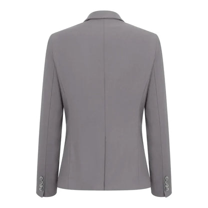 TPW-15 - Women's 3 Piece Plain Grey Suit