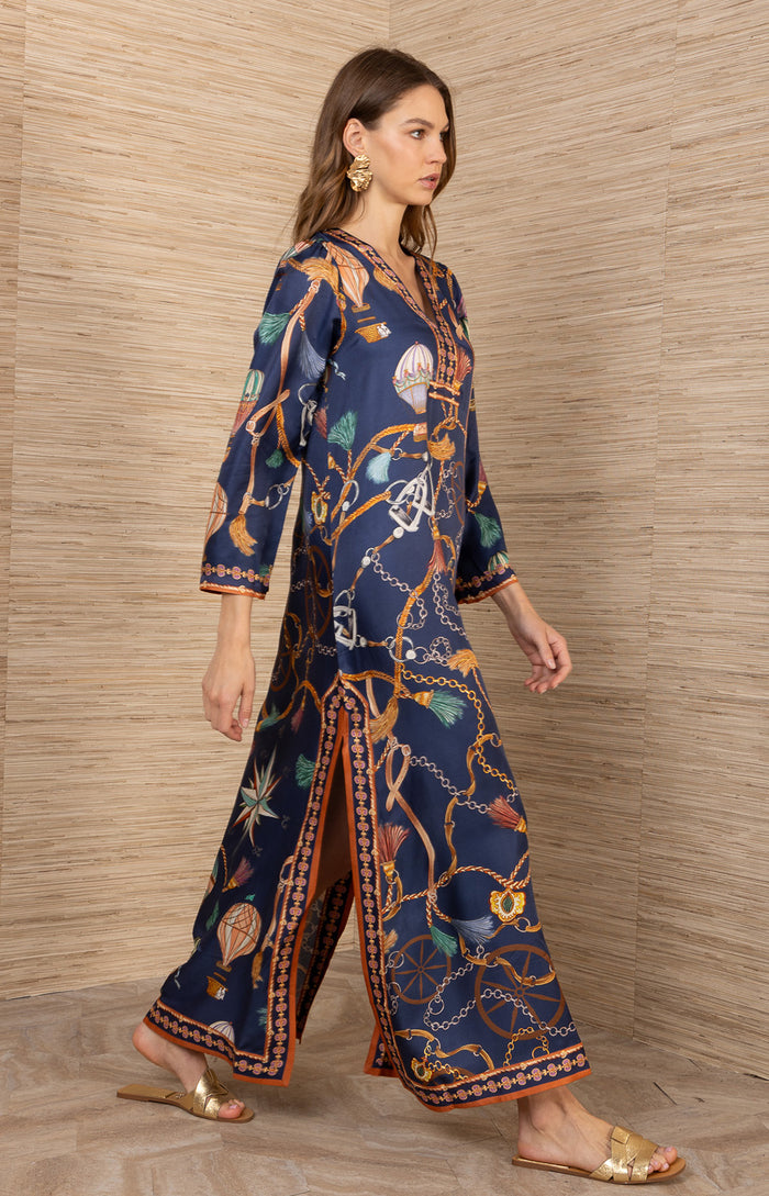 Valery Charmeuse Maxi Dress
