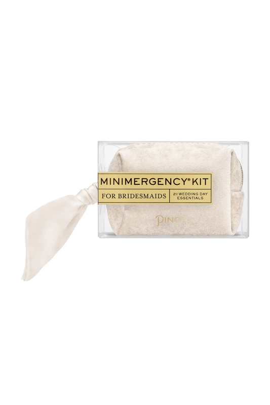 Velvet Minimergency Kits for Bridesmaids Ivory - Giftware - Pinch Provisions