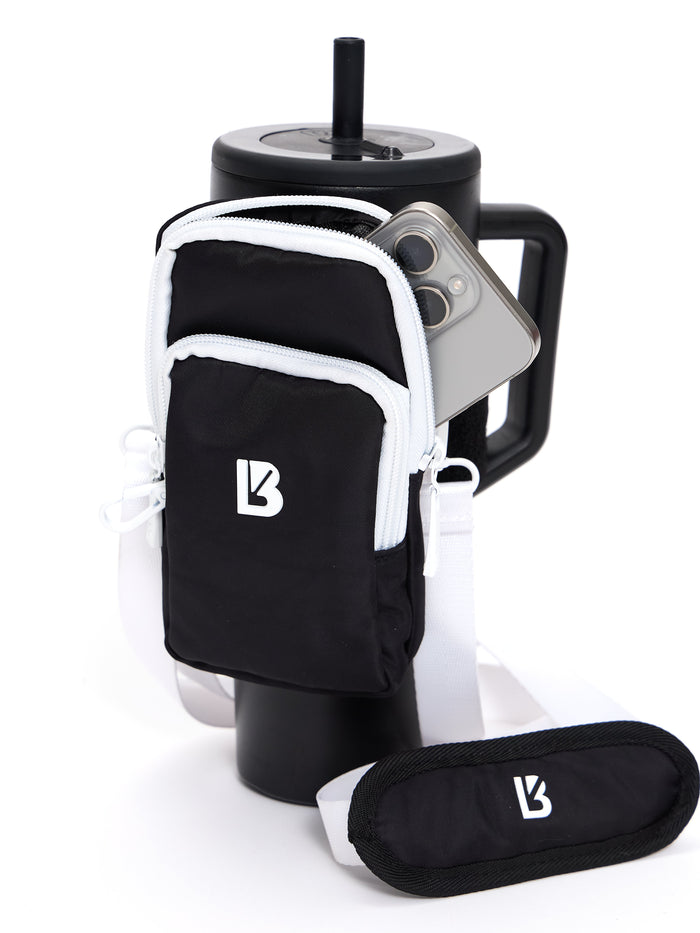 Water Bottle Sleeve - Onyx Black