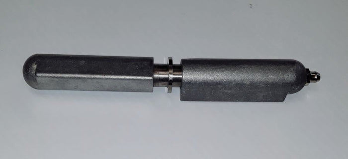 WELD-ON ALUMINUM HINGE 5.91" W/STAINLESS PIN & GREASE FITTING