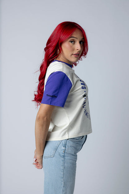 Womens Kings Boxy Crop Tee