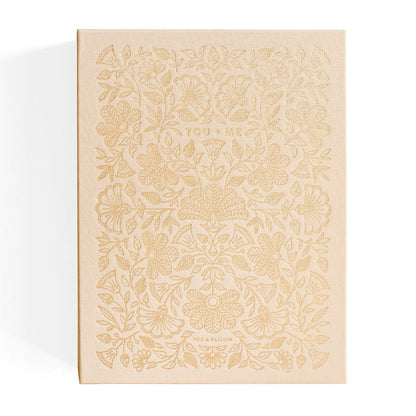 You + Me Wedding Planner Hard Cover Champagne - Giftware - Fox and Fallow
