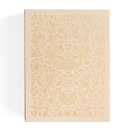 You + Me Wedding Planner Hard Cover Champagne - Giftware - Fox and Fallow