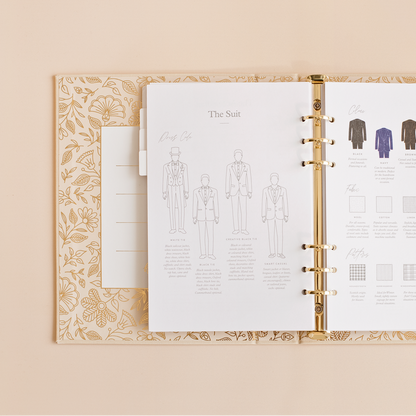 You + Me Wedding Planner Hard Cover Champagne - Giftware - Fox and Fallow