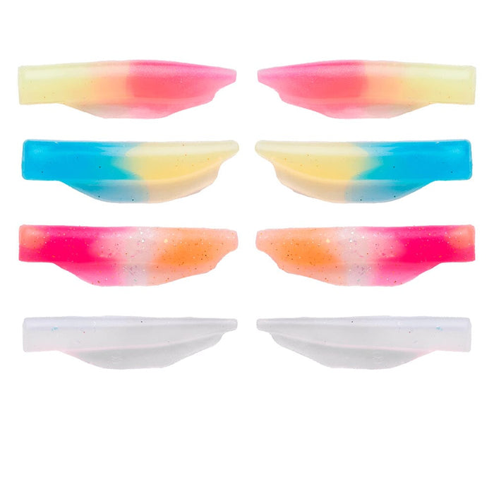 ZOLA L-Curl Lash Lift Silicone Pads – Prism Set of 11 for Upper & Lower Lashes Lash Lift Pads ZOLA