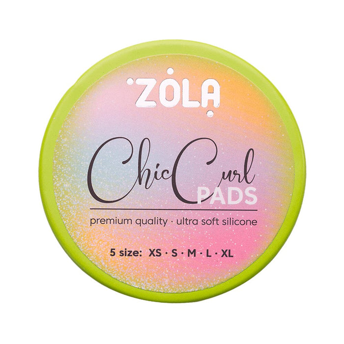 ZOLA Lash Lift Silicone Pads – Chic Curl Set of 5 (XS–XL) Lash Lift Pads ZOLA