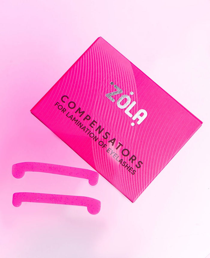 ZOLA Pink Silicone Lash Lamination Compensators Lash Lamination Compensator ZOLA
