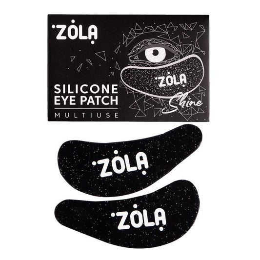 ZOLA Reusable Silicone Eye Patches, Black Silicone Patches ZOLA